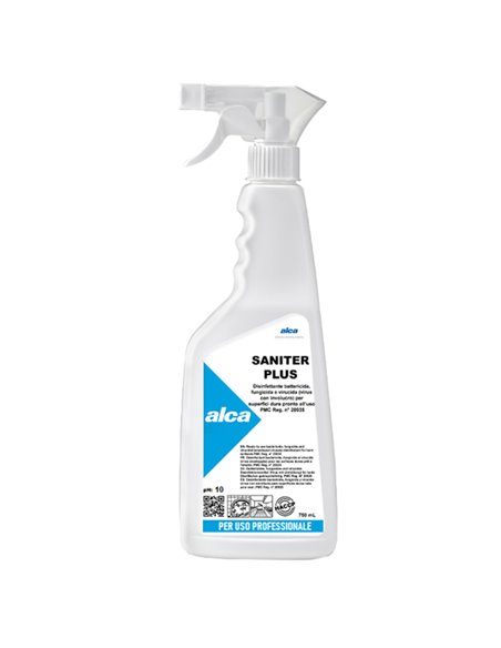 Sgrassante Saniter Plus 750ml Presidio medico chirurgico Alca ALC1206 ALCA DETERGENTI-DETERSIVI PER PULIZIA