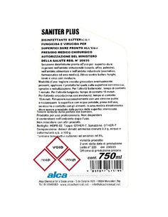 Sgrassante Saniter Plus 750ml Presidio medico chirurgico Alca ALC1206 ALCA DETERGENTI-DETERSIVI PER PULIZIA 2