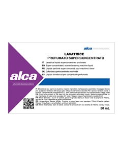 BUSTINA 50ML lavatrice Linea Monodose Alca ALC1045 ALCA DETERGENTI-DETERSIVI PER PULIZIA