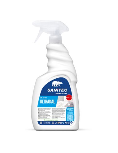 Disincrostante fortemente acido profumato ULTRAKAL 750ml Sanitec 1910-S Sanitec DETERGENTI-DETERSIVI PER PULIZIA