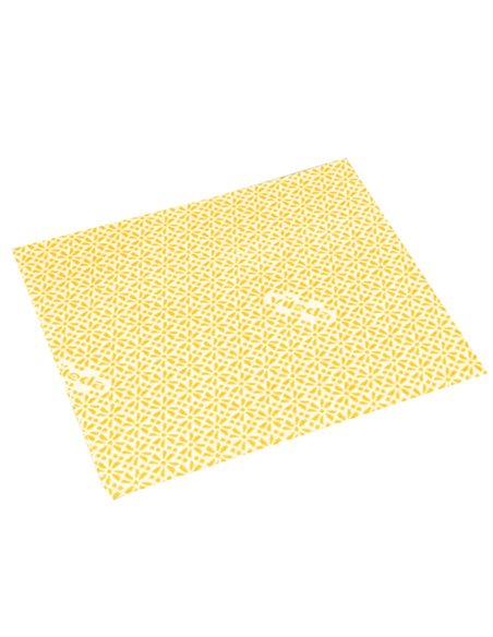 PACK 20 Panni multiuso con proprietA' antibatteriche 36X42CM WIPRO giallo VILEDA 137000