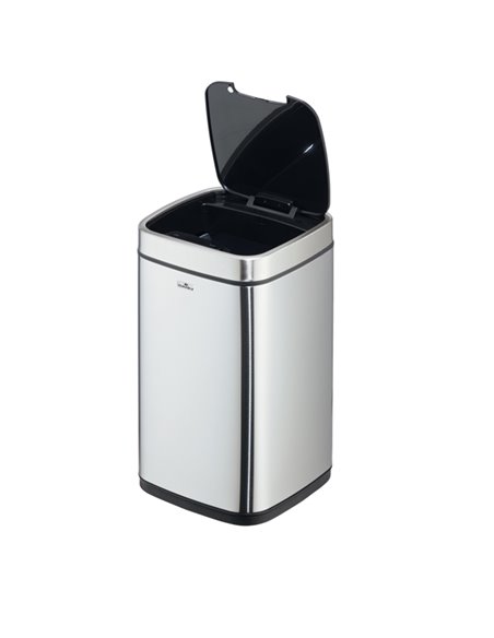 Cestino con sensore no touch 12L argento metallizzato Durable 3421-23 DURABLE PATTUMIERE E BIDONI