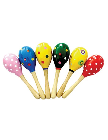 Coppia di maracas in legno CWR 11891