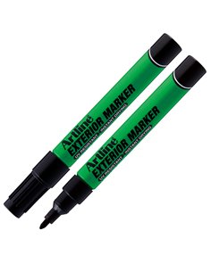 Marcatore permanente speciale per esterni artline punta 1,5mm tonda nero A84013343 ARTLINE SPECIALI (CD-VETRO-TESSUTI-ECC.)
