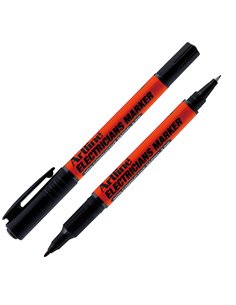 Marcatore permanente a doppia punta 0,4 e 1,0 mm per elettricisti nero artline AELFT/N ARTLINE SPECIALI (CD-VETRO-TESSUTI-ECC.)