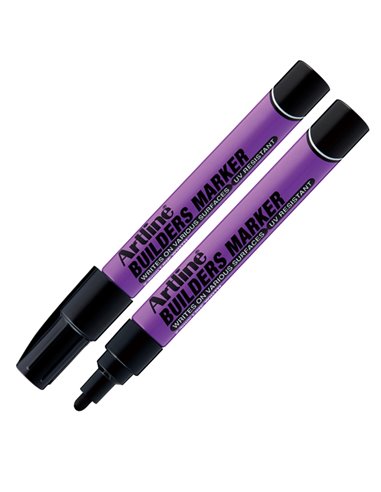 Marcatore permanente speciale per edilizia p. tonda 2,3mm nero artline A BDM/N ARTLINE SPECIALI (CD-VETRO-TESSUTI-ECC.)