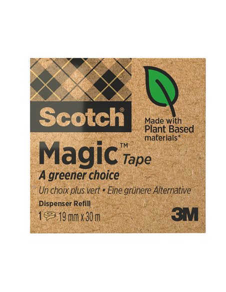 Nastro adesivo Scotch® Magic™ 900 green 19mmx30mt 7100044086