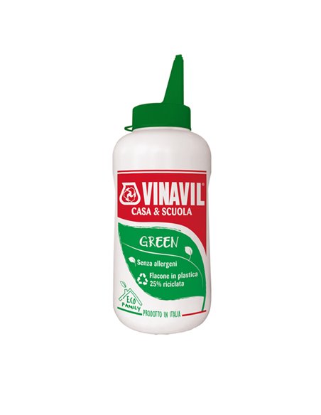 Colla universale VINAVIL green scuola 750g s/allergeni D0659 Vinavil COLLE-ADESIVI SPRAY