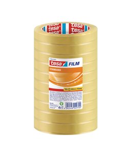Torre 10 nastri adesivi tesafilm 66mx15mm Tesa 57388-00001-02 TESA NASTRI ADESIVI