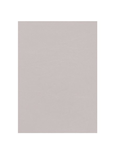 100 Copertine A4 cartoncino groffrato semilpelle 250g bianco Fellowes 5370104