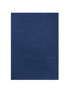 100 Copertine A4 cartoncino groffrato semilpelle 250g royal blu Fellowes 5371305 2