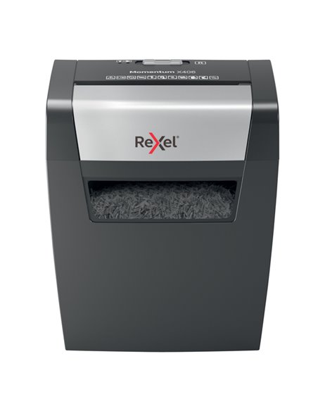 Distruggidocumenti a frammenti Momentum X406 Rexel 2104569EU REXEL A FRAMMENTI E MICROFRAMMENTI