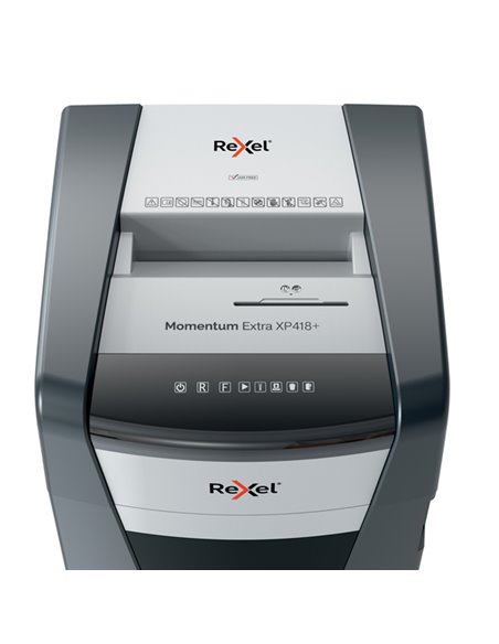 Distruggidocumenti a frammenti Momentum Extra XP418+ P4 EU Rexel 2021418XEU REXEL A FRAMMENTI E MICROFRAMMENTI