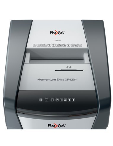 Distruggidocumenti a frammenti Momentum Extra XP420+ P4 EU Rexel 2021421XEU REXEL A FRAMMENTI E MICROFRAMMENTI