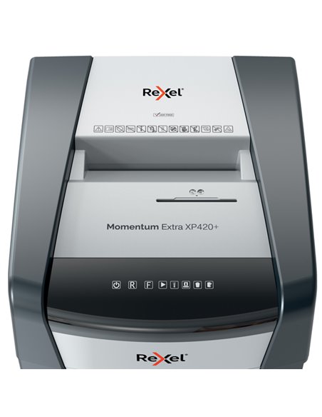 Distruggidocumenti a frammenti Momentum Extra XP420+ P4 EU Rexel 2021421XEU REXEL A FRAMMENTI E MICROFRAMMENTI