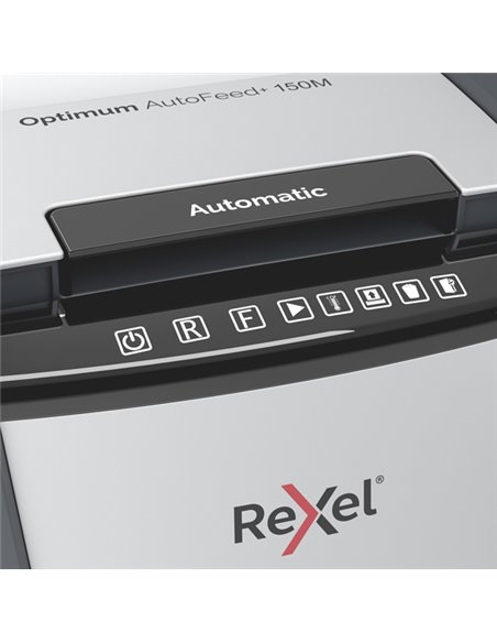 Distruggidocumenti a micro frammenti Optimum AutoFeed+ 150M Rexel 2020150MEU REXEL A FRAMMENTI E MICROFRAMMENTI