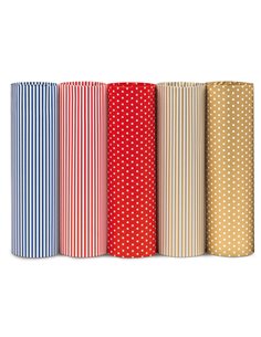 Espositore 50 rotoli carta regalo 2mt x 70cm fantasie righe e pois Rex Sadoch EC3J1G01 REX SADOCH CARTA REGALO 2
