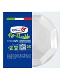 25 Piatti da frutta Ø170mm in PS Reuse bianco Dopla 12512