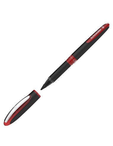Roller ONE SIGN punta Ultra-smooth 1.0mm rosso Schneider P183602 SCHNEIDER CON CAPPUCCIO