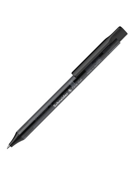 Penna gel a scatto Fave punta 0.7mm nero Schneider P101101 SCHNEIDER A SCATTO
