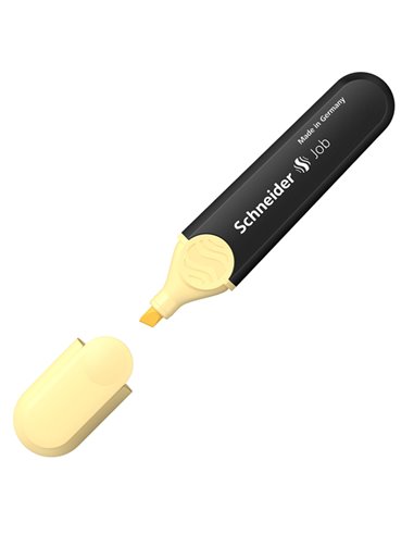 Evidenziatore JOB PPL 1-5mm giallo pastello Schneider P001525 SCHNEIDER COLORE LIQUIDO
