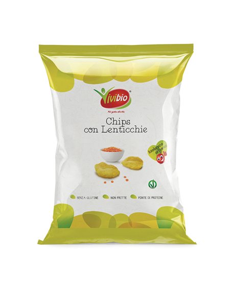 Chips con lenticchie 35gr Vivibio 0310108 ViviBio SNACK DOLCI-SALATI