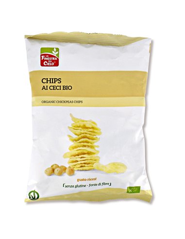 Chips di ceci 75gr La finestra sul cielo 0828520 ViviBio SNACK DOLCI-SALATI