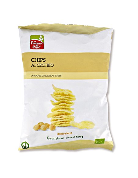 Chips di ceci 75gr La finestra sul cielo 0828520 ViviBio SNACK DOLCI-SALATI