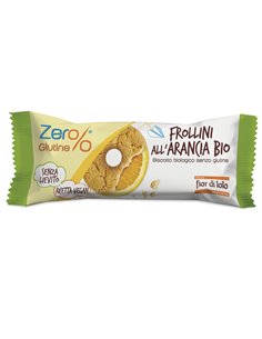 Frollini all'arancia monodose 30gr Zerglutine 0038756 Zer%glutine SNACK DOLCI-SALATI