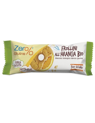Frollini all'arancia monodose 30gr Zerglutine 0038756 Zer%glutine SNACK DOLCI-SALATI