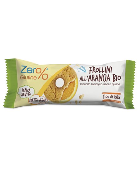 Frollini all'arancia monodose 30gr Zerglutine 0038756 Zer%glutine SNACK DOLCI-SALATI