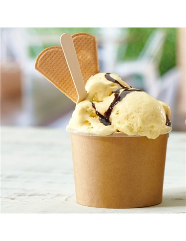 1000 Coppette gelato 240ml in carta Leone H0803