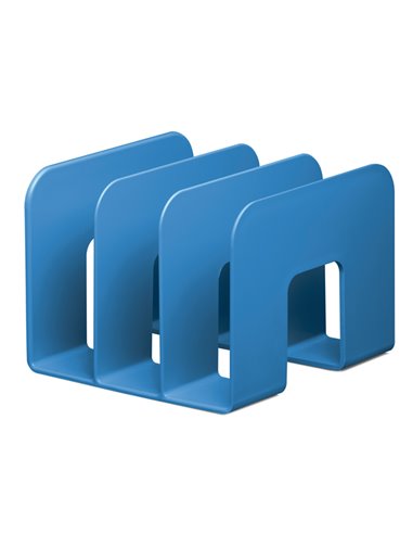 Portacataloghi ECO Azzurro L215xH165xP210mm Durable 7761-06 DURABLE PORTACORRISPONDENZA-PORTARIVISTE