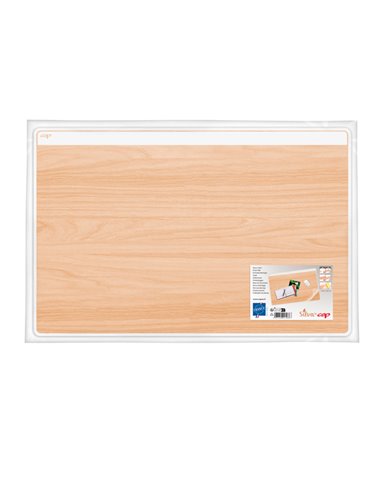 Sottomano Silva in pvc con stampa legno e copertura trasp. Antiriflesso Cep 1008001021 CEP SOTTOMANO