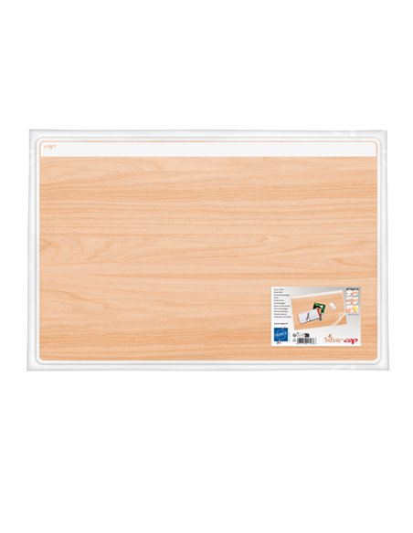Sottomano Silva in pvc con stampa legno e copertura trasp. Antiriflesso Cep 1008001021 CEP SOTTOMANO