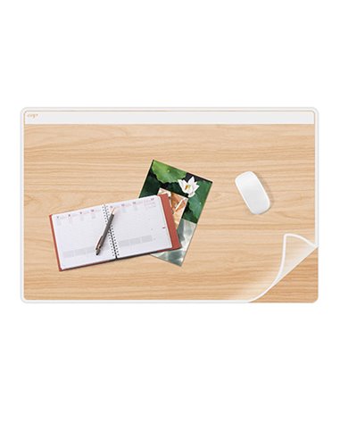 Sottomano Silva in pvc con stampa legno e copertura trasp. Antiriflesso Cep 1008001021 CEP SOTTOMANO