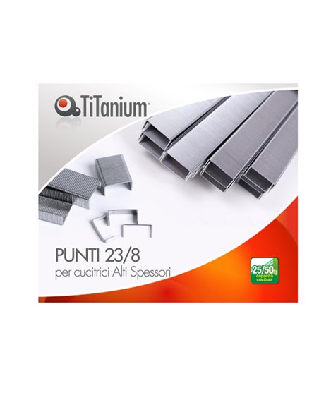 Scatola 1000 Punti 23/8 TiTanium D1431