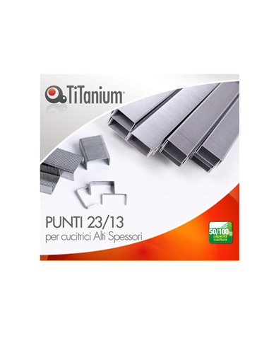 Scatola 1000 Punti 23/13 TiTanium D1433