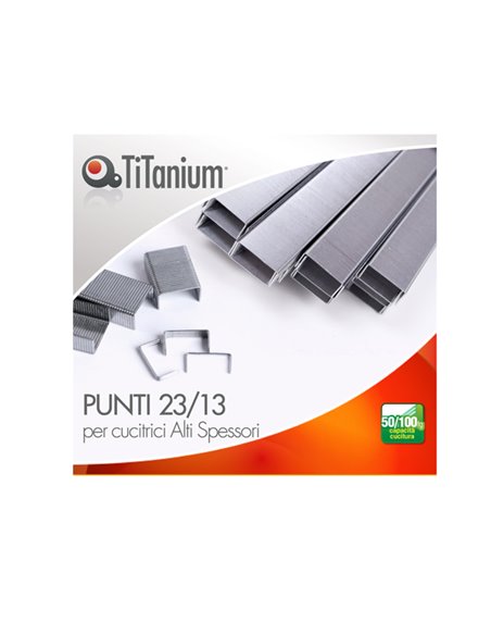 Scatola 1000 Punti 23/13 TiTanium D1433