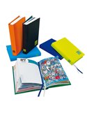 Diario maschile 12 mesi copertina soft touch in colori assortiti Blasetti 8013