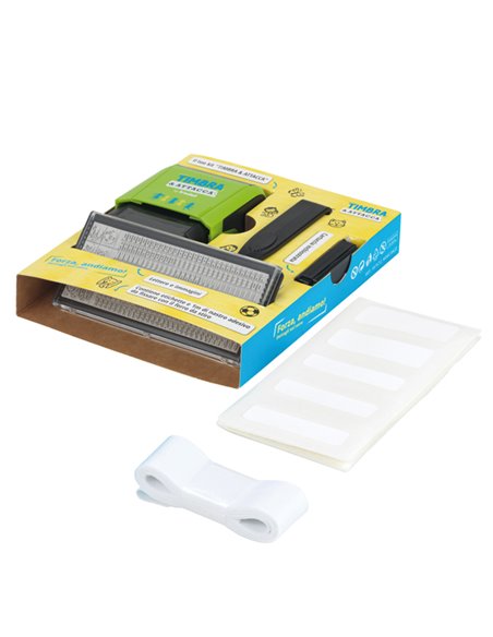 Kit TimbraAttacca per stampa su tessuti ed etichette Trodat 180221