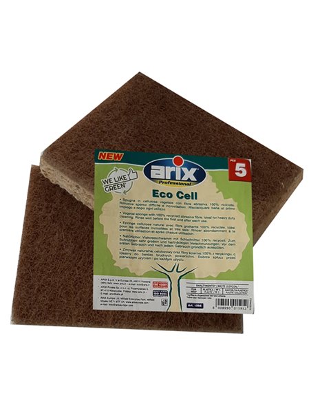 Conf 5 spugne abrasive Eco Cell 1 1595 Arix PANNI e SPUGNE