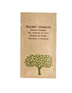 Confezione da 150 Bustine bagnodoccia Shampoo 10ml Linea Cortesia Natura W3336 2