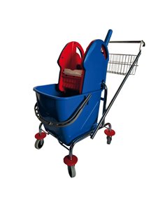 Carrello strizzatore per pulizie GROUSE 26 da 25lt 41601 TAXON ACCESSORI PER PULIZIA AMBIENTI