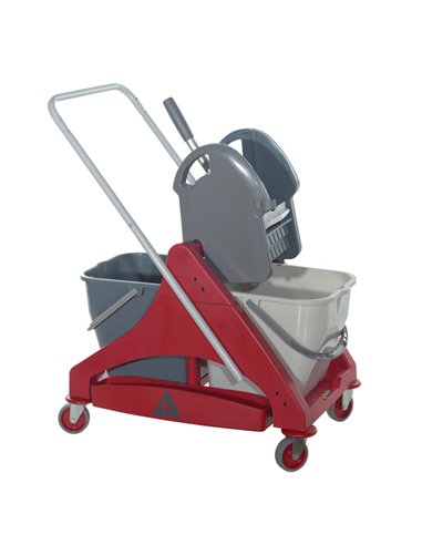 Carrello duo per pulizie Qo-kart ClassicoTre 30 4301230.R TAXON ACCESSORI PER PULIZIA AMBIENTI