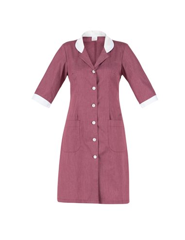 Camice per pulizie Ortensia Tg. M bordeaux Q9R00220-U35-M
