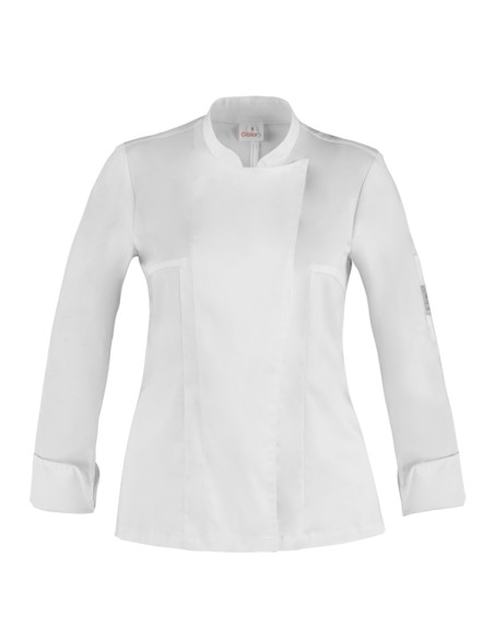 Giacca da Chef Celine da donna Tg. L bianco Q8G00188-C01-L