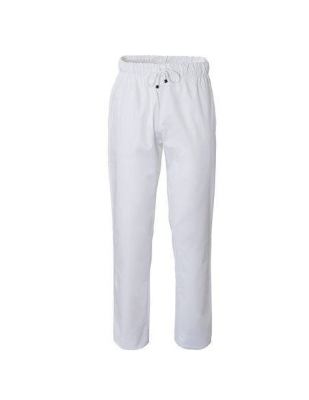 Pantalone da cuoco Plutone Tg. L bianco Q8P00193-C01-L