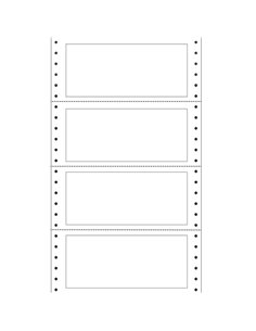 Scatola 400 etichette adesive in modulo 140x60mm TT951 per passaggi proprietA' X200TT951 MARKIN IN MODULO CONTINUO