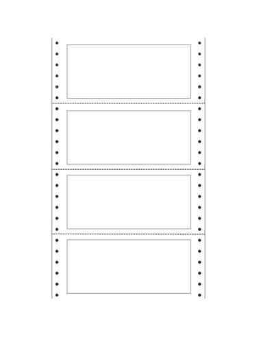 Scatola 400 etichette adesive in modulo 140x60mm TT951 per passaggi proprietA' X200TT951 MARKIN IN MODULO CONTINUO